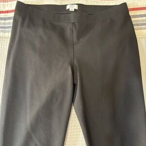 Women’s Crown & Ivy Black Pull-on Pants